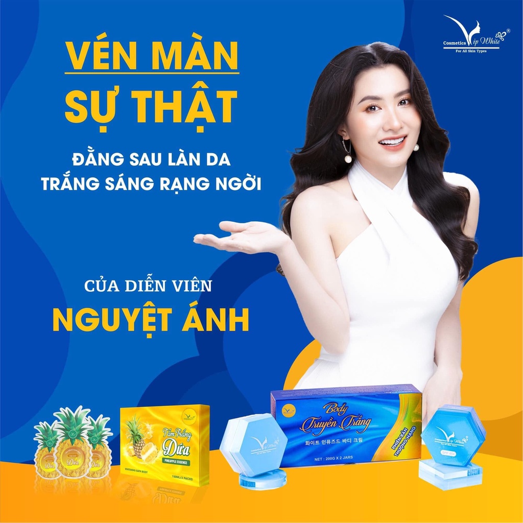 Kem Body Truyền Trắng Vip White