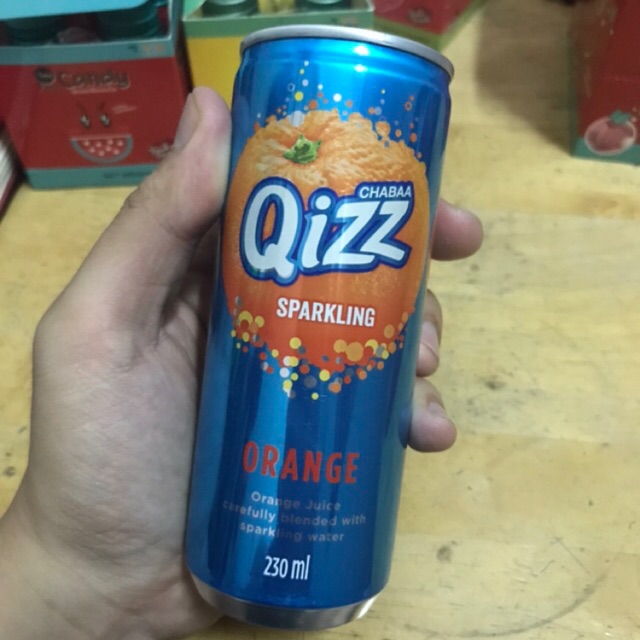 Nước Ép Chabaa Qizz Cam Ga 230ml
