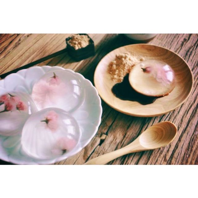 50g hoa anh đào muối ⚡ LOẠI TỐT ⚡ hoa anh đào ngâm muối dùng để uống trà, làm bánh siêu ngon