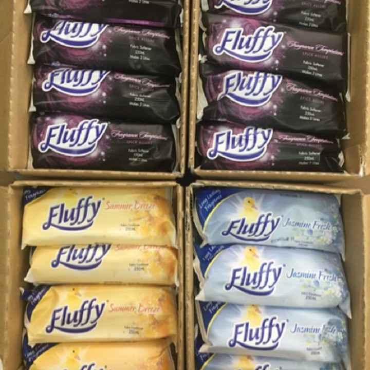 nước xả quần áo fluffy
