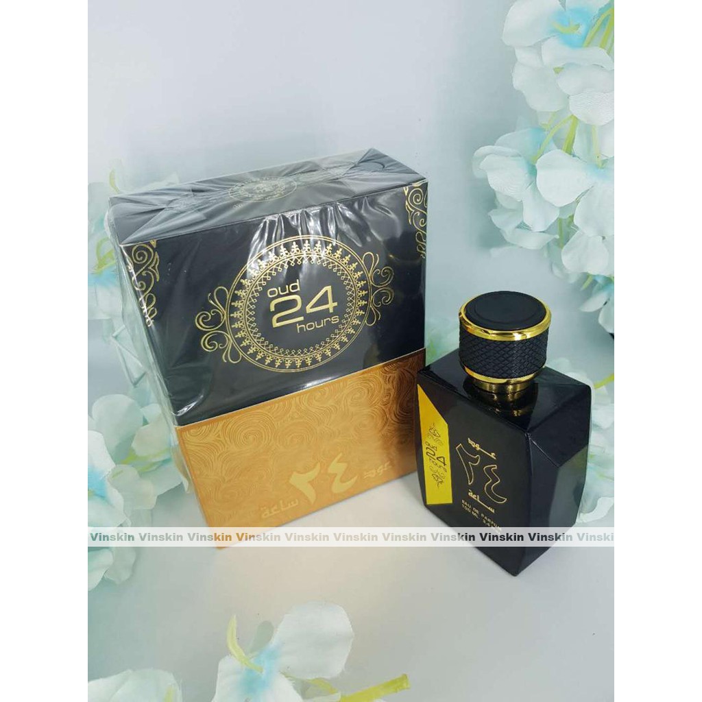 Nước Hoa Dubai Nội Địa – Oud 24 Hours 100ML – Chính Hãng