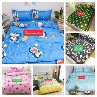 Combo ga giường đủ bộ 5 món chăn phao