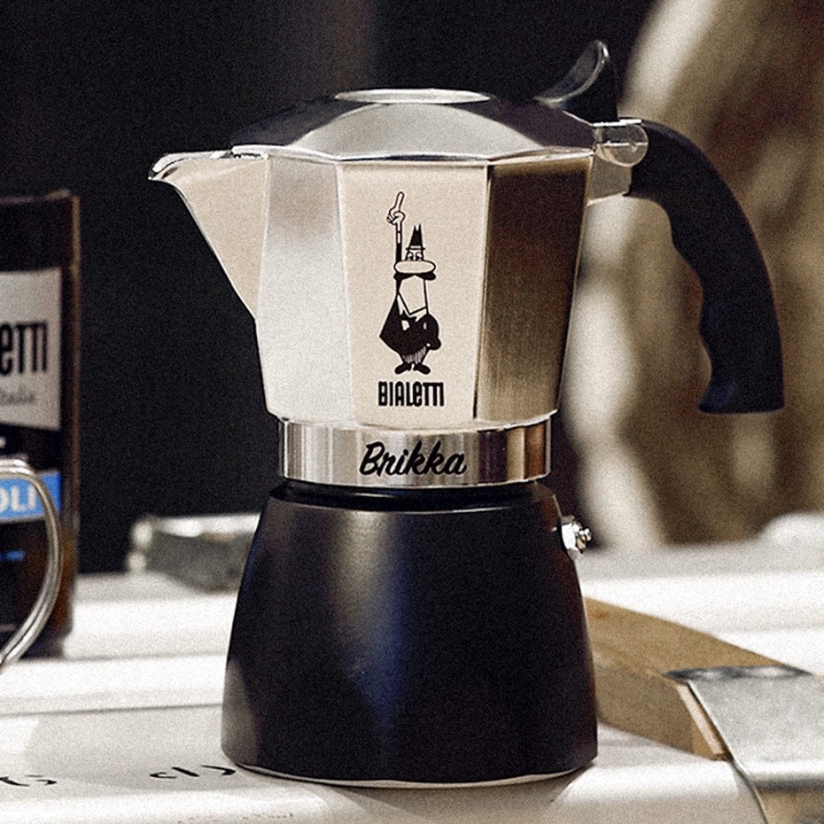 ẤM PHA CÀ PHÊ KIỂU Ý MOKA POT BIALETTI BRIKKA 4 LY