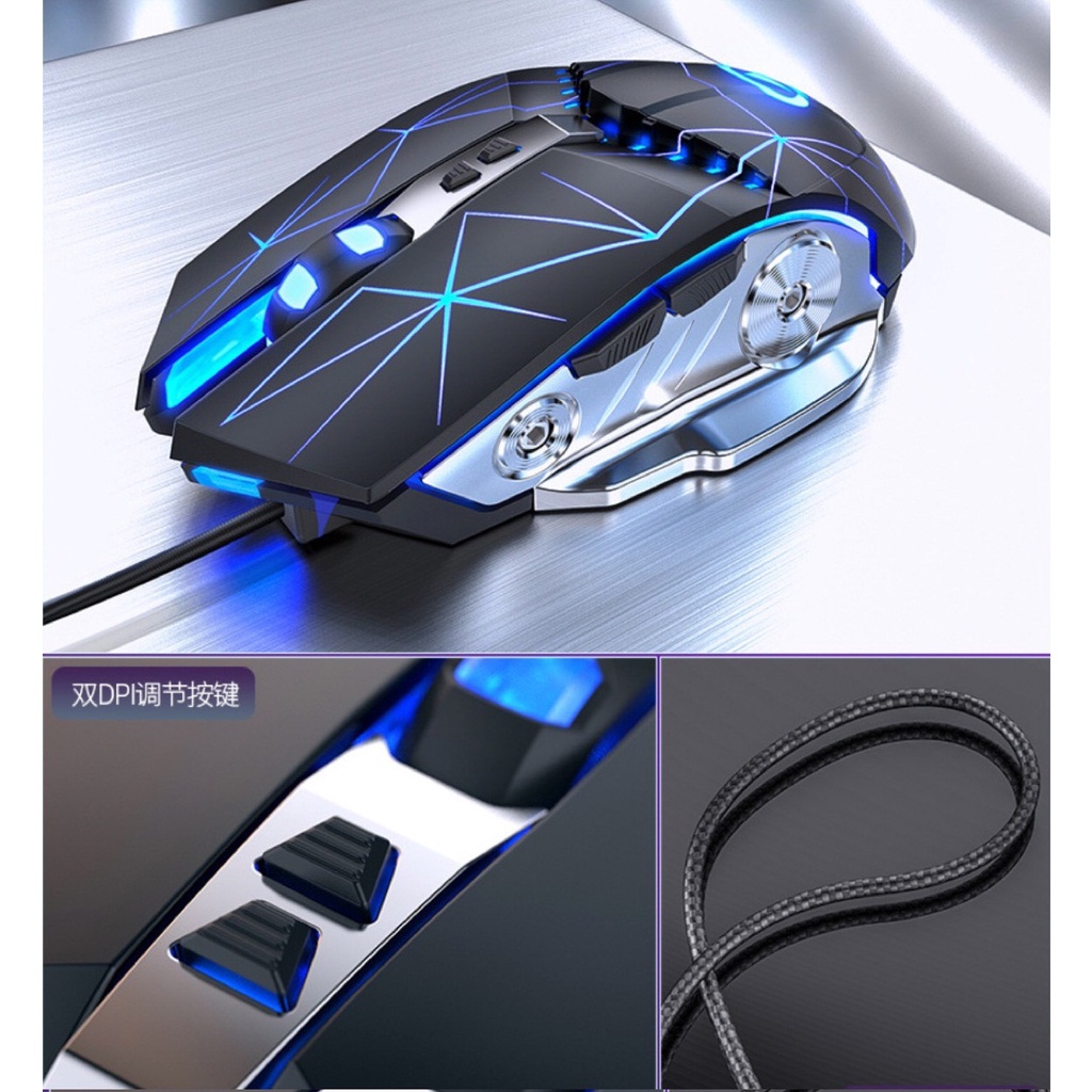 [SIÊU PHẨM] Chuột Gaming, chuột máy tính G3 PRO đèn LED đổi màu, thiết kế cực HOT [CÓ BẢO HÀNH]
