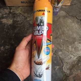Xịt côn trùng jumbo vape không mùi 600ml và 660ml
