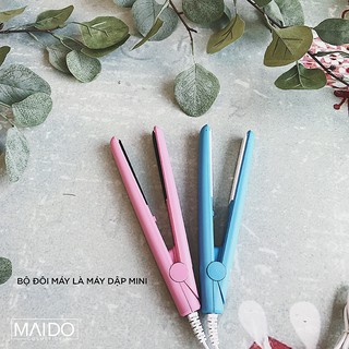 Combo máy là tóc và máy dập xù mini