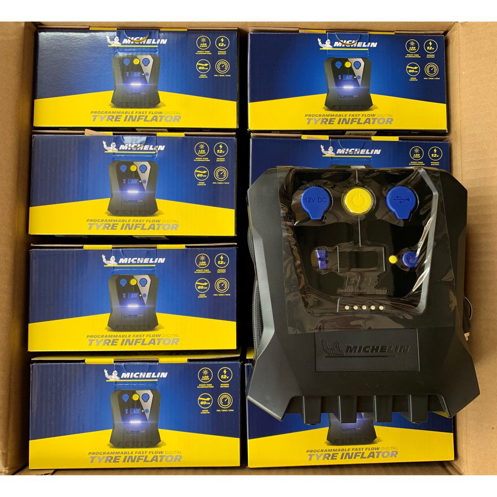 Bơm lốp Michelin 12266 - Bơm lốp tự ngắt 12v
