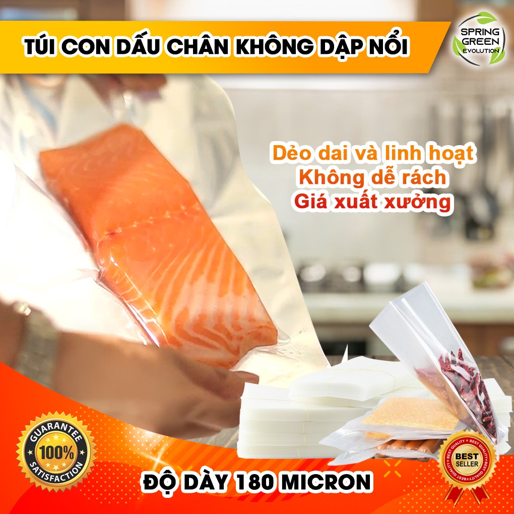 Túi Hút Chân Không 1 Mặt Nhám Cuộn B2D-Roll. Dùng Để Bảo Quản, Nâng Cao Giá Trị Sản Phẩm. Thương Hiệu SGE Thailand !!