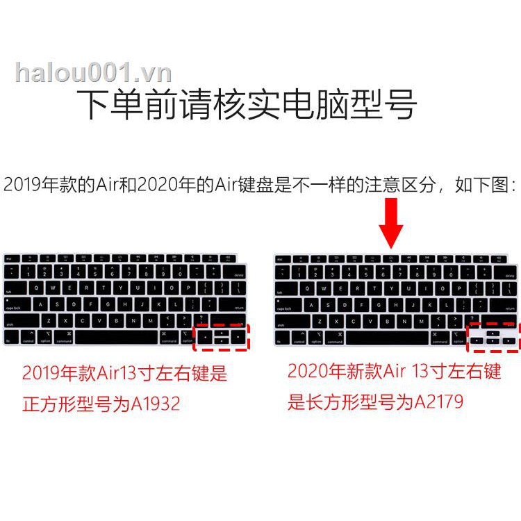 Miếng Dán Bàn Phím Cho Macbook Air13 / 13.3 / A2179 / A2337