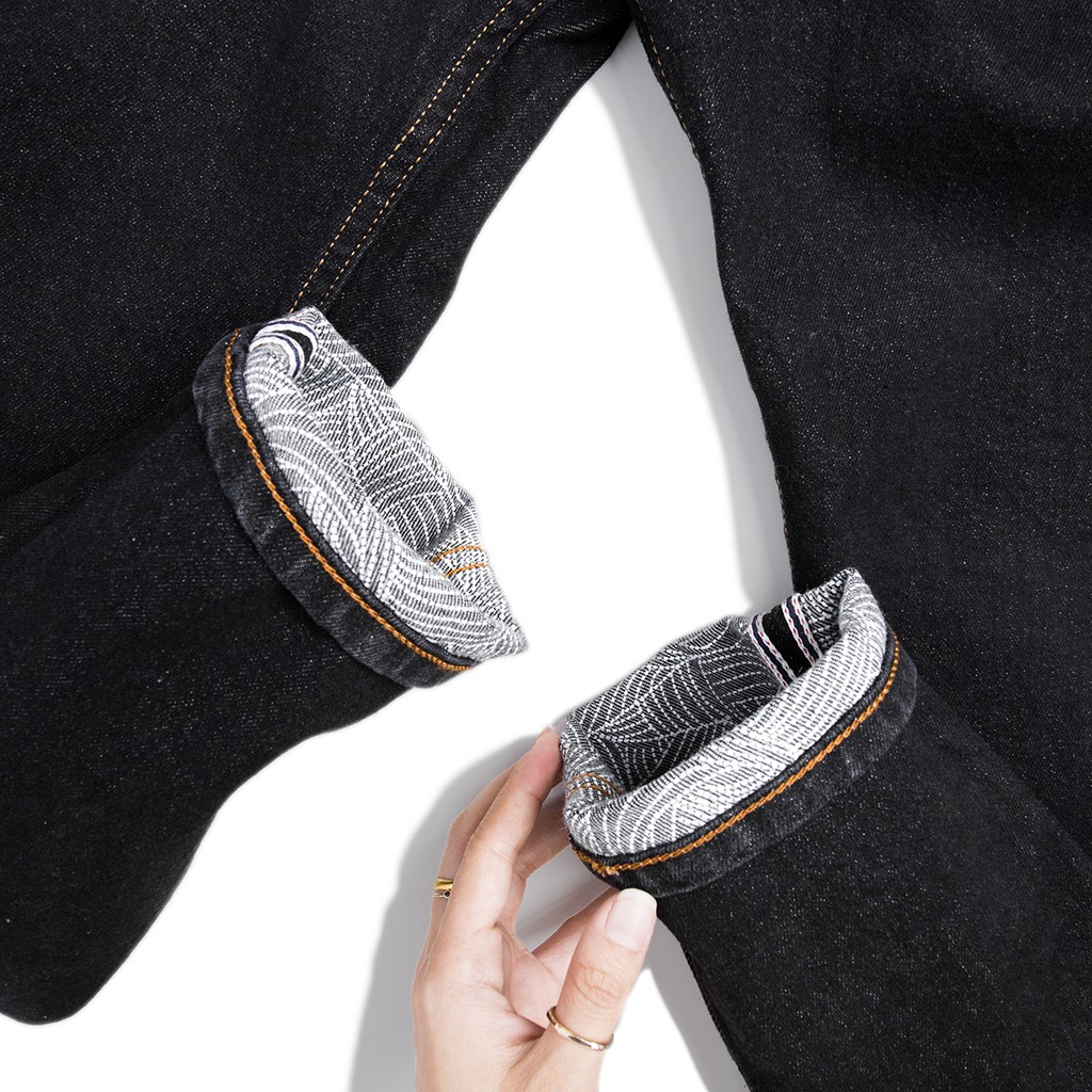 Quần jean nam in lai HEBOZ Indigo co giãn thoải mái 210342 | BigBuy360 - bigbuy360.vn