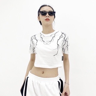 Áo thun croptop nữ ORPHIC/Thunderous Croptop