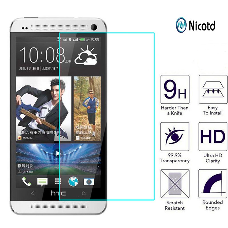 HTC One Max T6 - Kính cường lực phẳng không tràn viền điện thoại