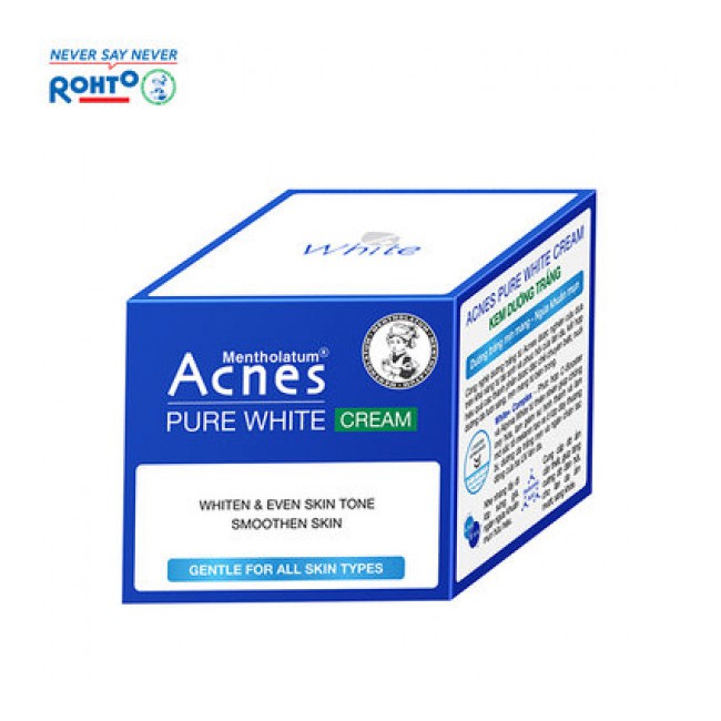 KEM DƯỠNG TRẮNG DA ACNES PURE WHITE CREAM 40G CHÍNH HÃNG - 7202