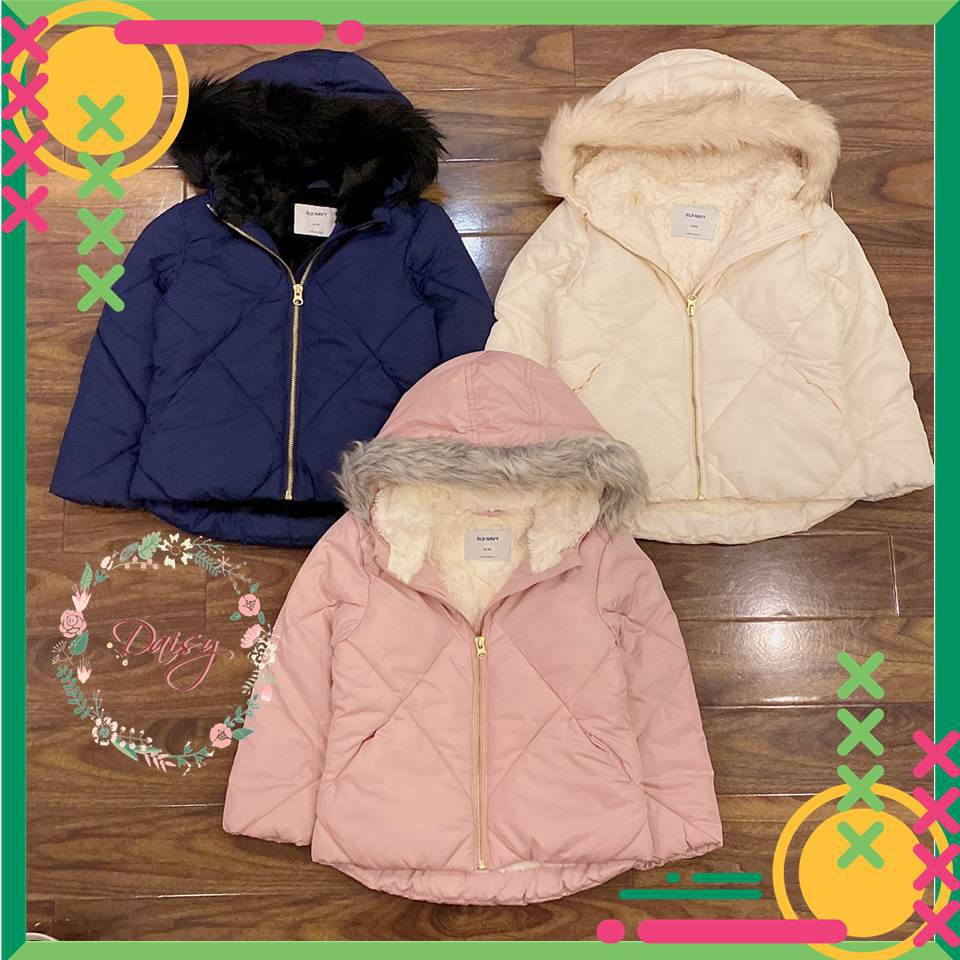 Áo phao lót lông Jacket Old Navy cho mẹ và bé