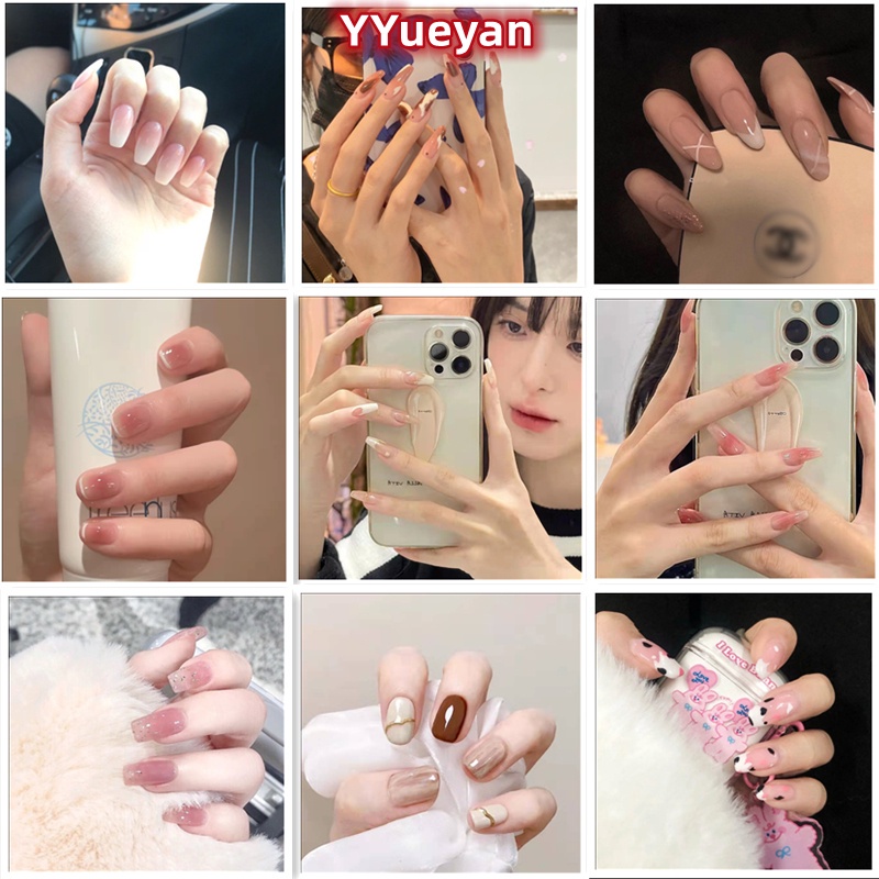 Set 24 Móng Tay Giả Trang Trí