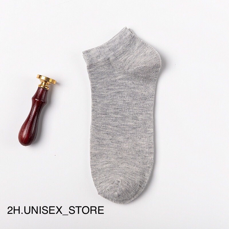 TẤT VỚ NAM NỮ UNISEX CỔ NGẮN CHẤT COTTON MỀM MÁT 2H.UNISEX_STORE