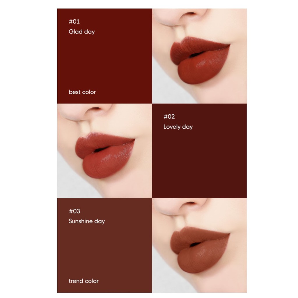Son kem lì Gilaa Long Wear Lip Cream 5g son kem siêu lì thế hệ mới. | BigBuy360 - bigbuy360.vn