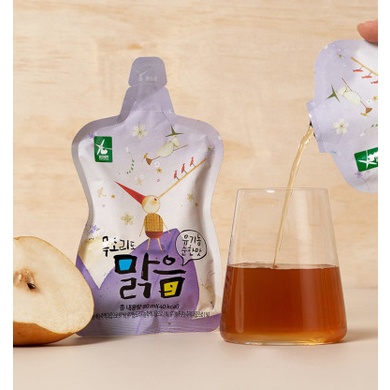 Nước Ép Trái Cây Hữu Cơ Rosy 80ml / Đồ Ăn Vặt / Không Giới Tính / Nuôi Dưỡng Da / Sản Xuất Tại Hàn Quốc