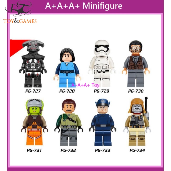 Mô Hình Lắp Ráp Lego Mini Pg8066 Star Wars Empire Judge Bodhi Lukba Oboba Fett