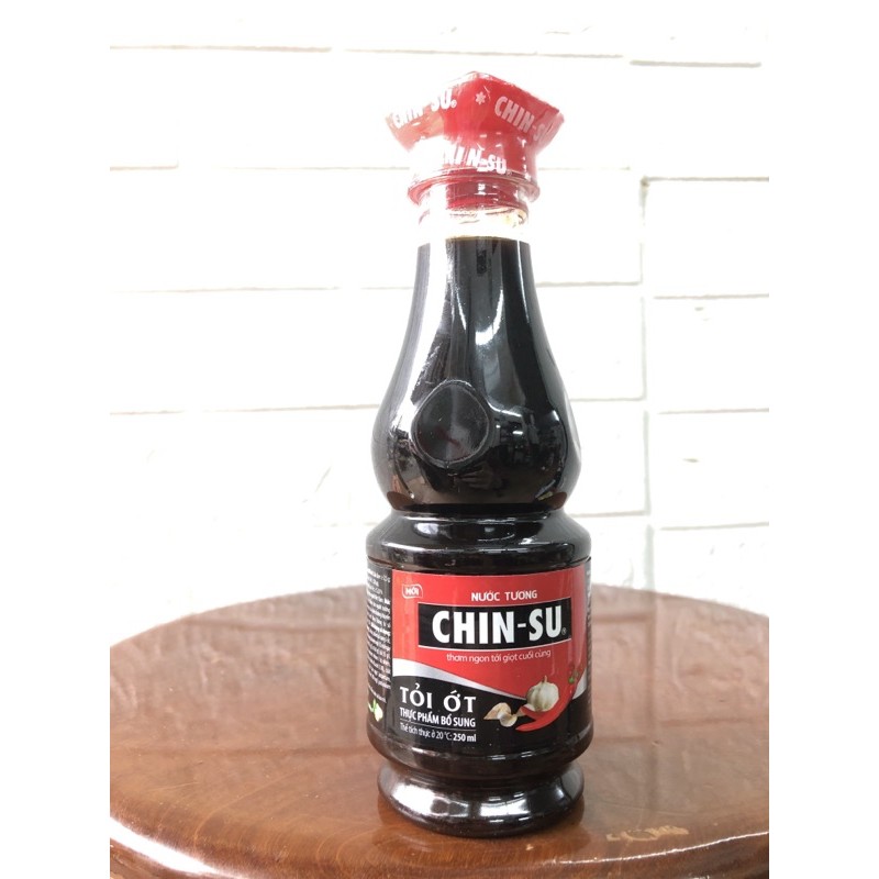 NƯỚC TƯƠNG TỎI ỚT CHIN SU 250ML