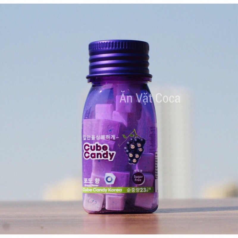 Kẹo Cube Candy The Mát Thơm Miệng Hàn Quốc 23g