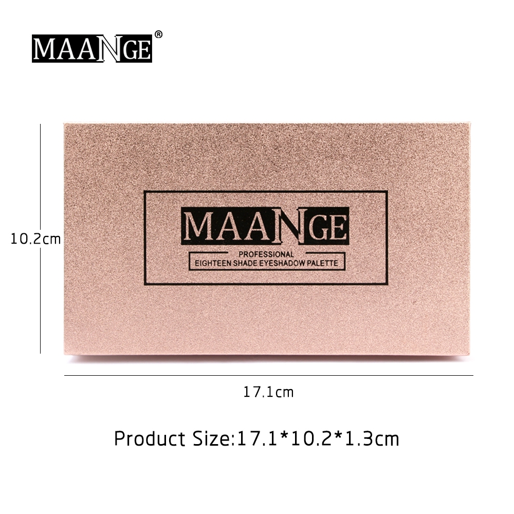 Phấn mắt MAANGE 18 màu dùng để trang điểm mắt làm đẹp 130g | BigBuy360 - bigbuy360.vn