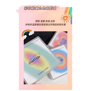 (HOẢ TỐC) Bảng Phấn Mắt 9 Ô MAFFICK Rainbow Energy
