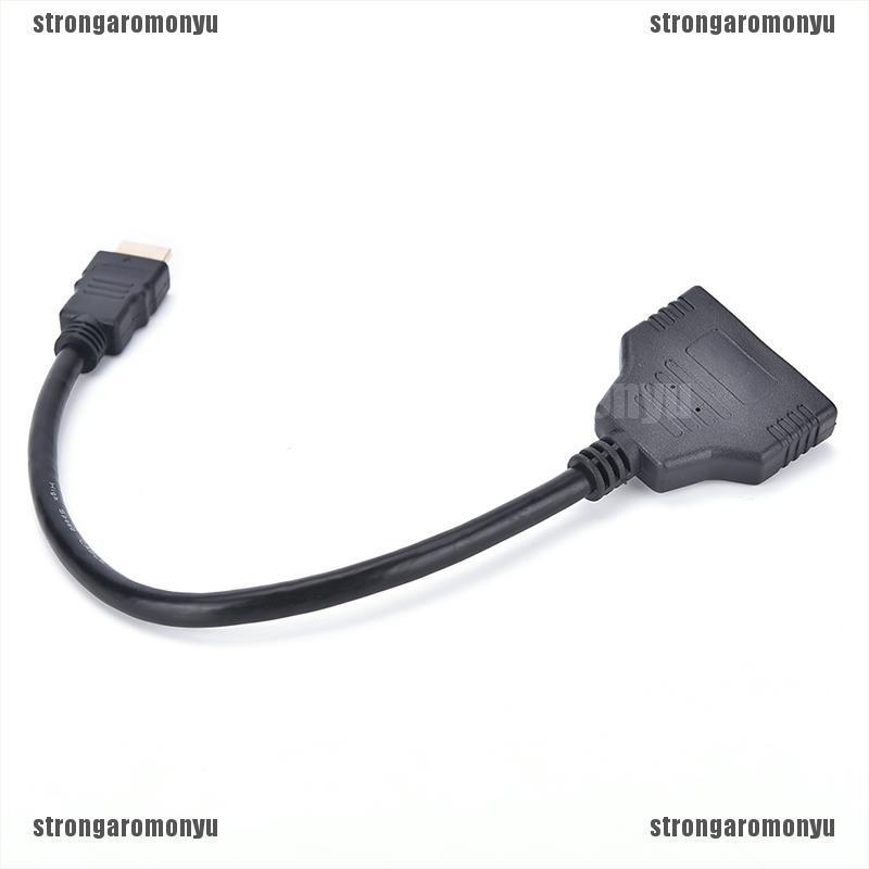 Cáp Chia Cổng HDMI 1080P Mới Thành 2 Cổng Cái 2 Trong 1