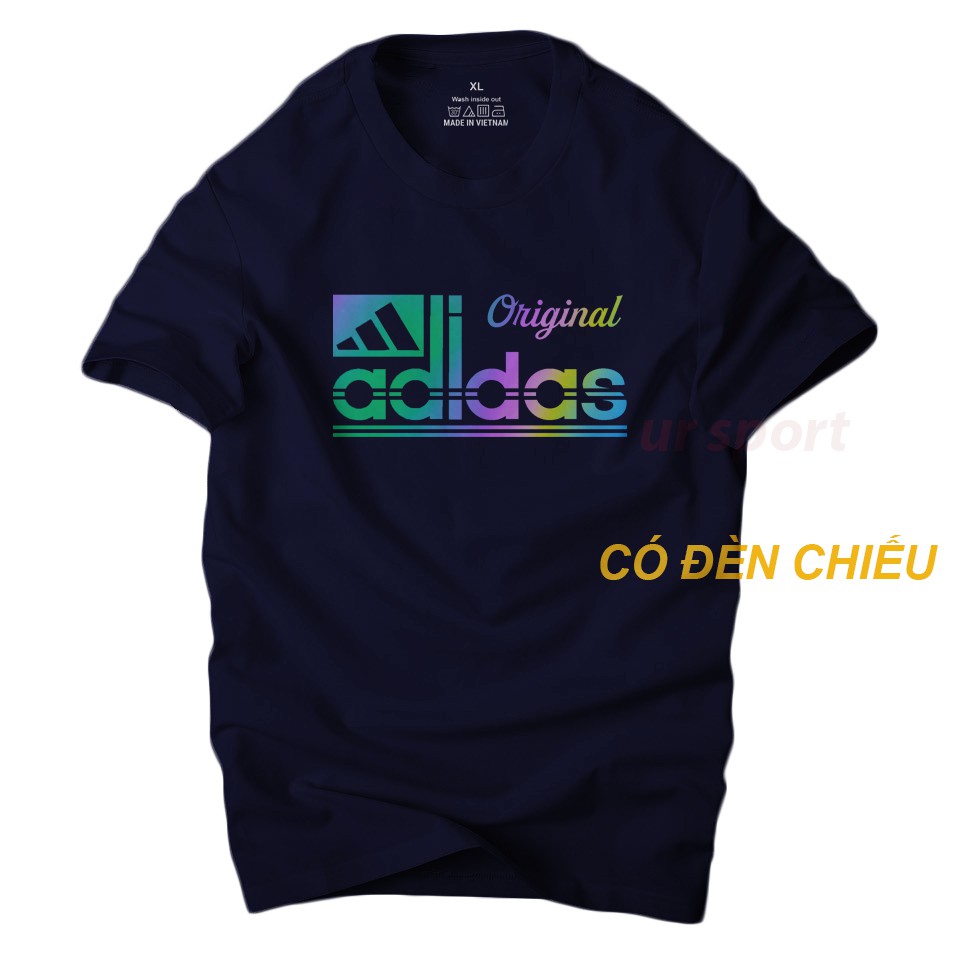Áo Thun Nam Cổ Tròn A6 phản quang 7 màu sắc nét - vải Cotton co giãn dày dặn phông trơn basic tay ngắnnhiều màu