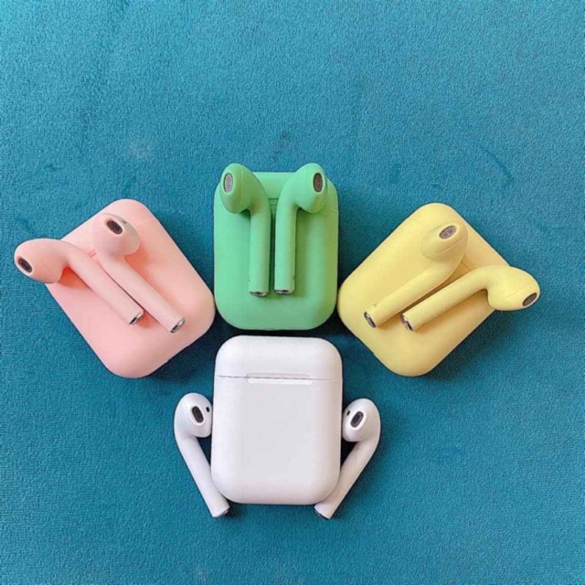 Tai nghe bluetooth không dây Inpods i12 TWS cảm ứng điều khiển cảm biến âm thanh HIFI cho IOS và Android