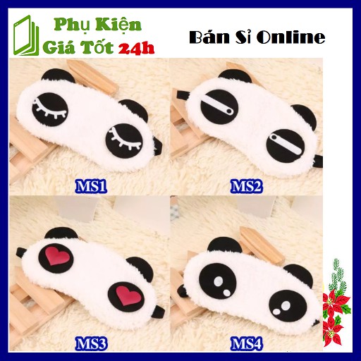 Mặt Nạ Che Mắt - Miếng Che Mắt Ngủ Panda Siêu Dễ Thương