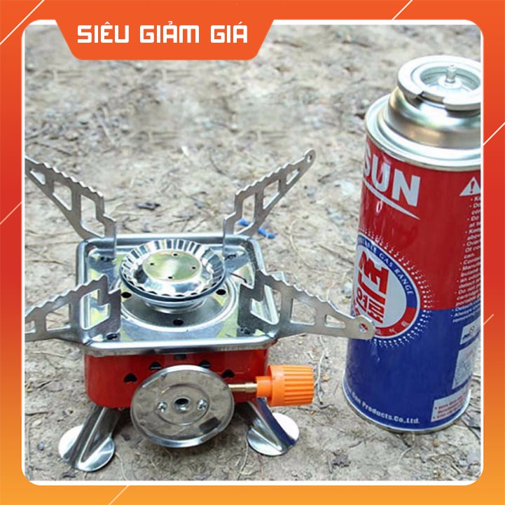Bếp gas du lịch dã ngoại mini xếp gọn