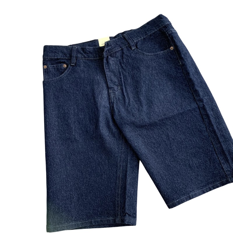Quần ngố bò nam co giãn, quần short jean thun co giãn cho bố, 30 ngày đổi size