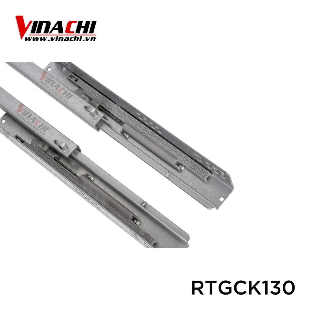 Ray Trượt Ngăn Kéo - Ray Trượt Tủ Giảm Chấn Chịu Lực Kiểu 1 Vinachi Dùng Lắp Ngăn Kéo, Ray Trượt Cửa (1 Cặp)