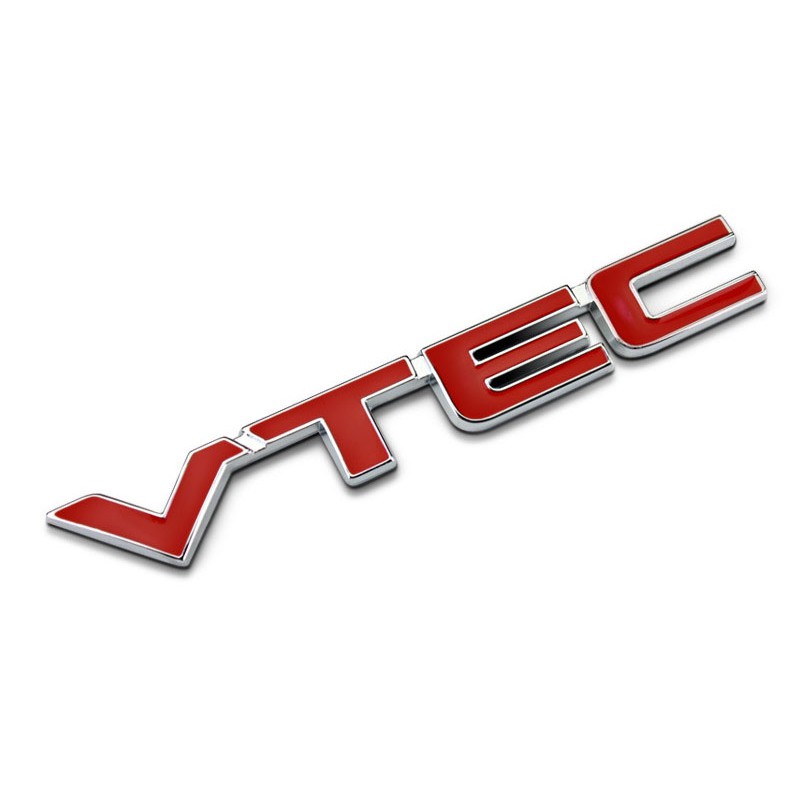 Logo Tem Chữ Vtec I-vtec 2.4 Dán Xe ô Tô Honda Ms-204