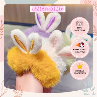 Dễ thương cột tóc hình tai thỏ xinh xắn angi home