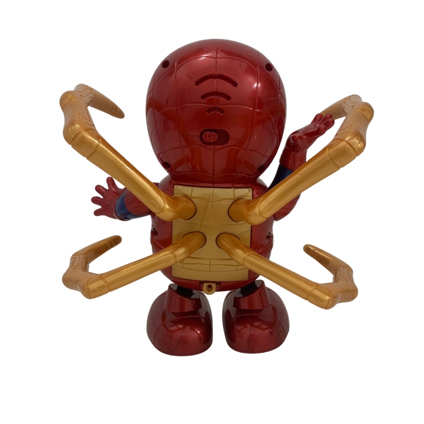 Robot Nhảy Múa Spider Man - Người Nhện Có Nhạc, Chất Liệu Siêu Bền, Phát Sáng Lấp Lánh Cao Cấp - MEOMEOSHOP2021