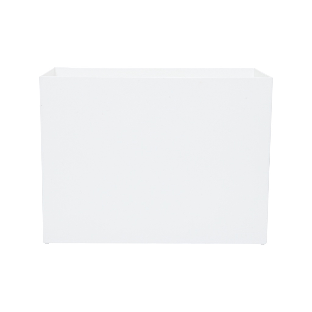 HomeBase STACKO thùng nhựa đựng đồ đa năng Bali Thái Lan W32.3xH24.5xD15 cm màu trắng