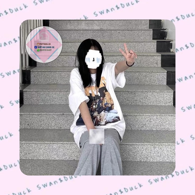 ÁO THUN UNISEX PHONG CÁCH CÁ TÍNH