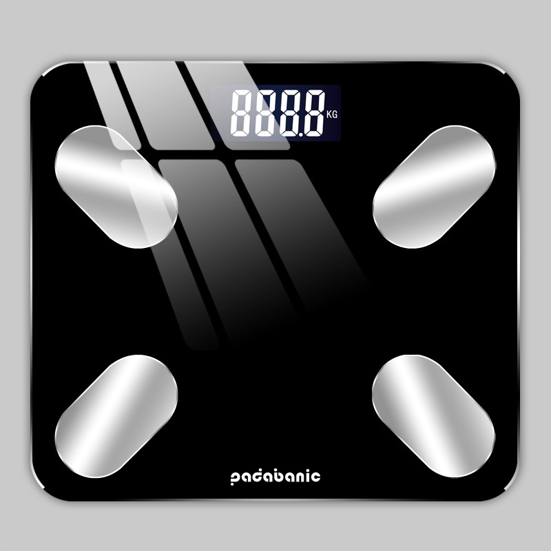 Cân Điện Tử Padabanic 1000  Kết Nối Bluetooth Đo Chỉ Số Cơ Thể Màn Hình LCD Hiển Thị Số Đo