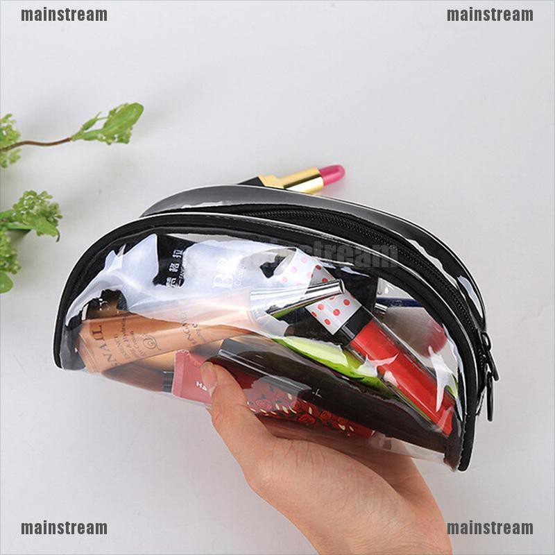 Túi Đựng Mỹ Phẩm Màu Trong Suốt Tiện Dụng