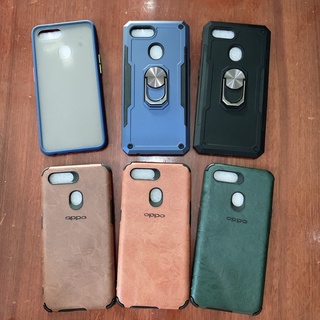 Ốp lưng Oppo A12/ realme2 pro giả da, chống sốc, lưng nhám, trong suốt chống sốc