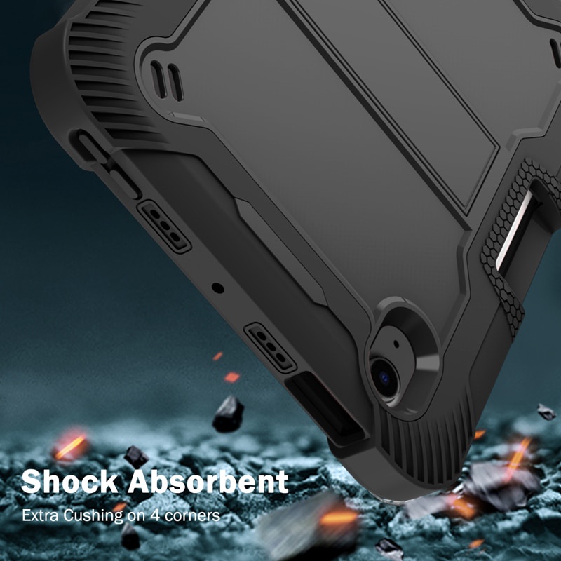 Ốp Máy Tính Bảng Chống Sốc Có Giá Đỡ Và Ngăn Đựng Bút Chì Cho iPad Mini 6 Case 8.3"