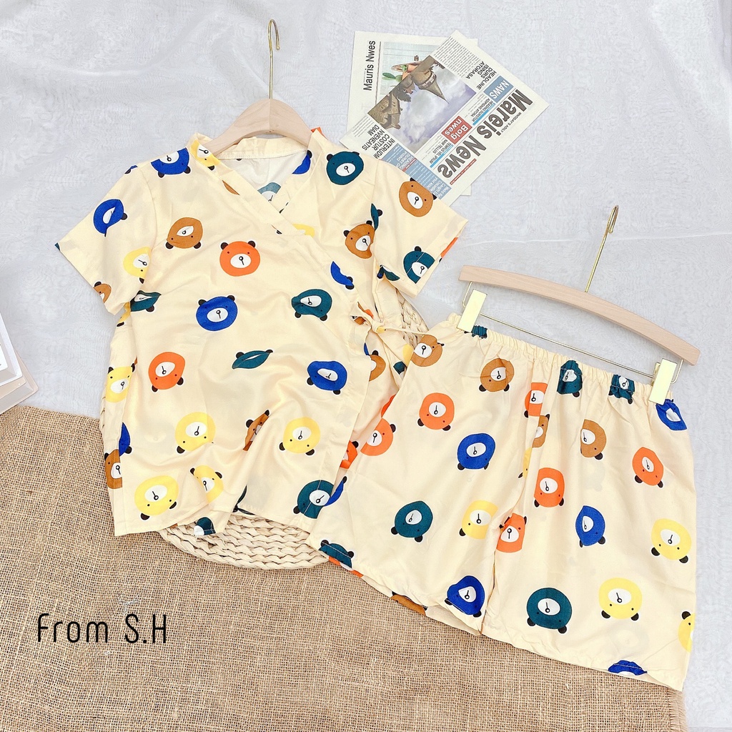 Bộ đồ mặc nhà/ Bộ đồ ngủ kate Thái đùi