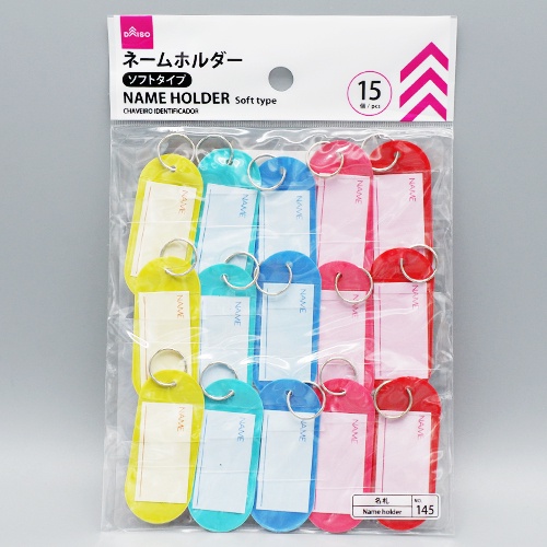 Daiso Thẻ ghi chú  ghi thông tin hành lý, đánh dấu chìa khóa