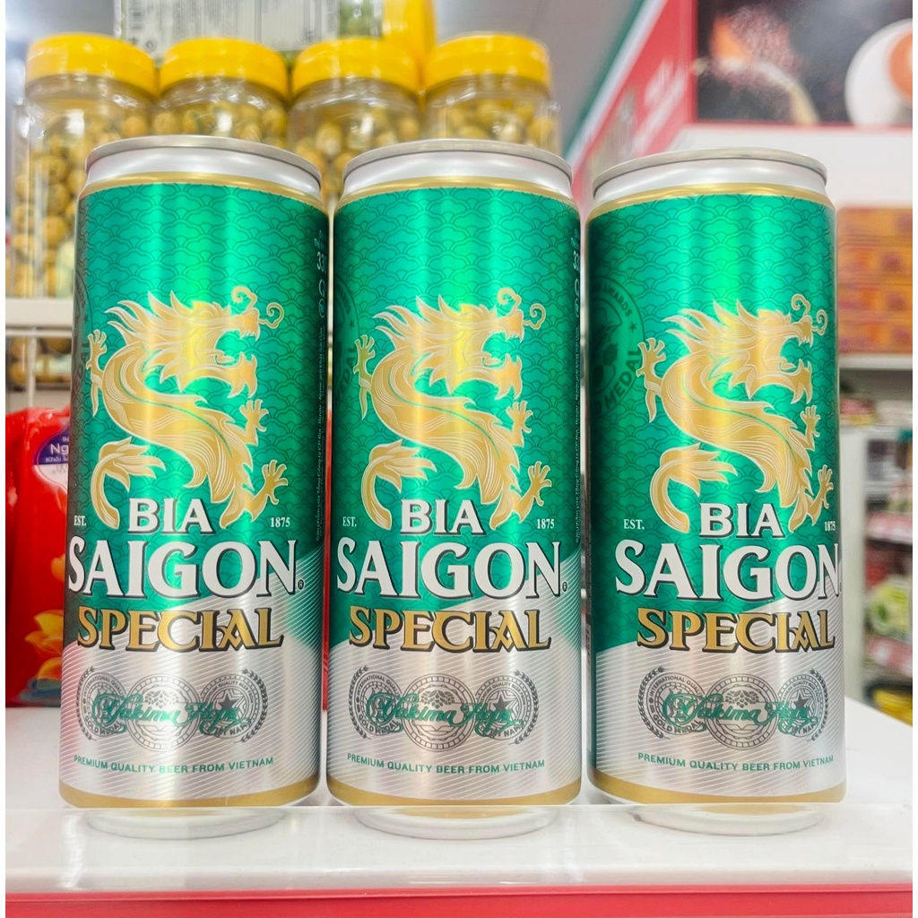 Combo 6 Lon bia Sài Gòn Special 330ml