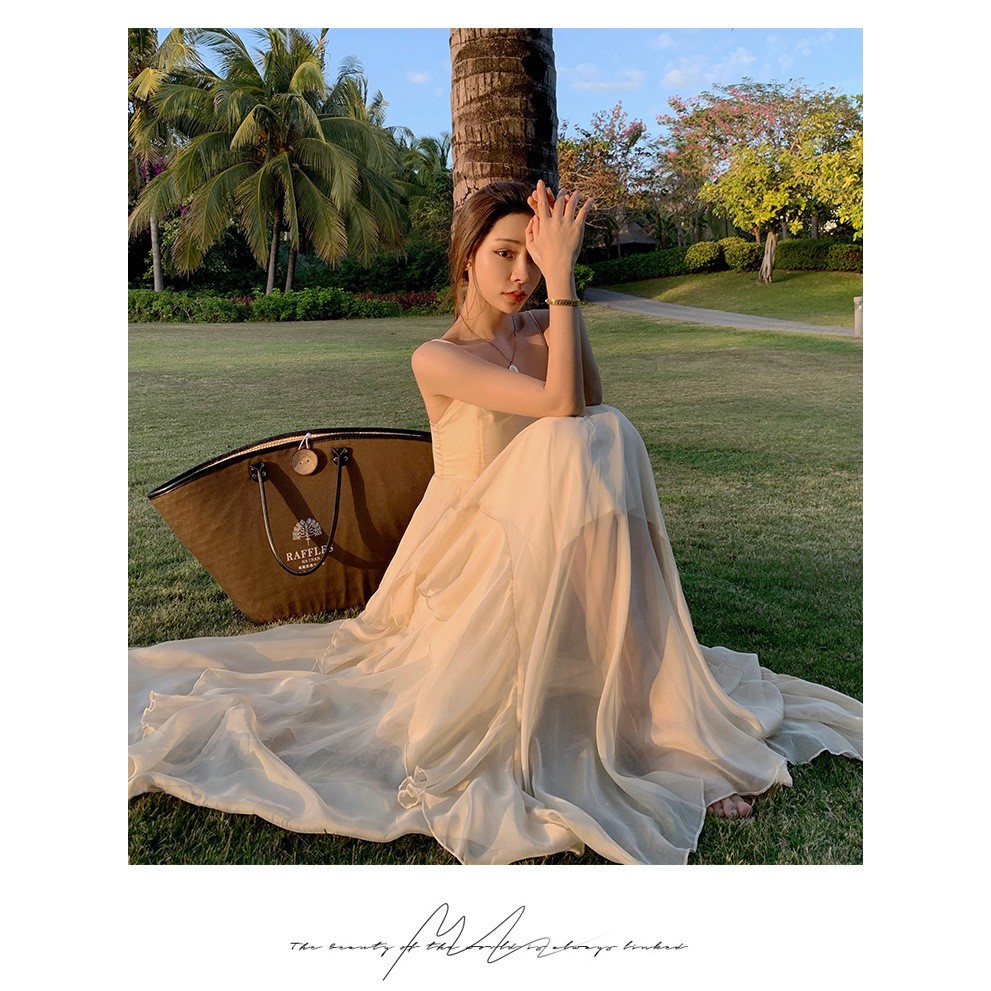 {SẴN}ĐẦM MAXI VÁY MAXI VOAN HAI DÂY HỞ LƯNG MẪU MỚI 2021 HÀNG QUẢNG CHÂU | BigBuy360 - bigbuy360.vn