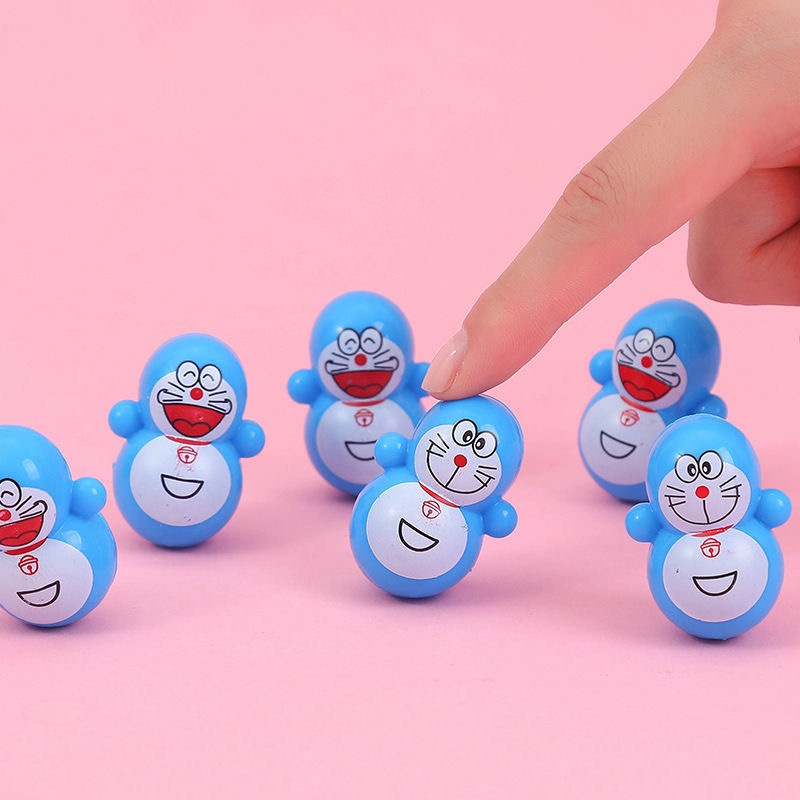 Lật Đật Đồ Chơi Mini Họa Tiết Hoạt Hình Dễ Thương Dành Cho Bé