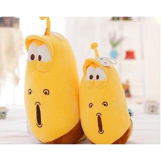 Thú Bông / Gấu Bông 60cm Hoạt Hình Ấu Trùng Sâu Larva -Ấu Trùng Vàng (QUÀ TẶNG)