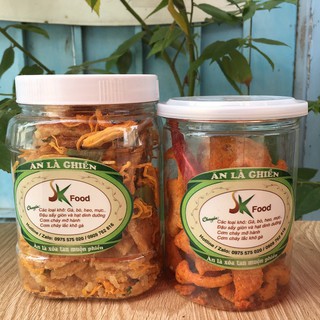 Combo cơm cháy khô gà và da heo cháy tỏi